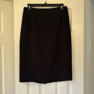 Halogen black pencil skirt. Size 8